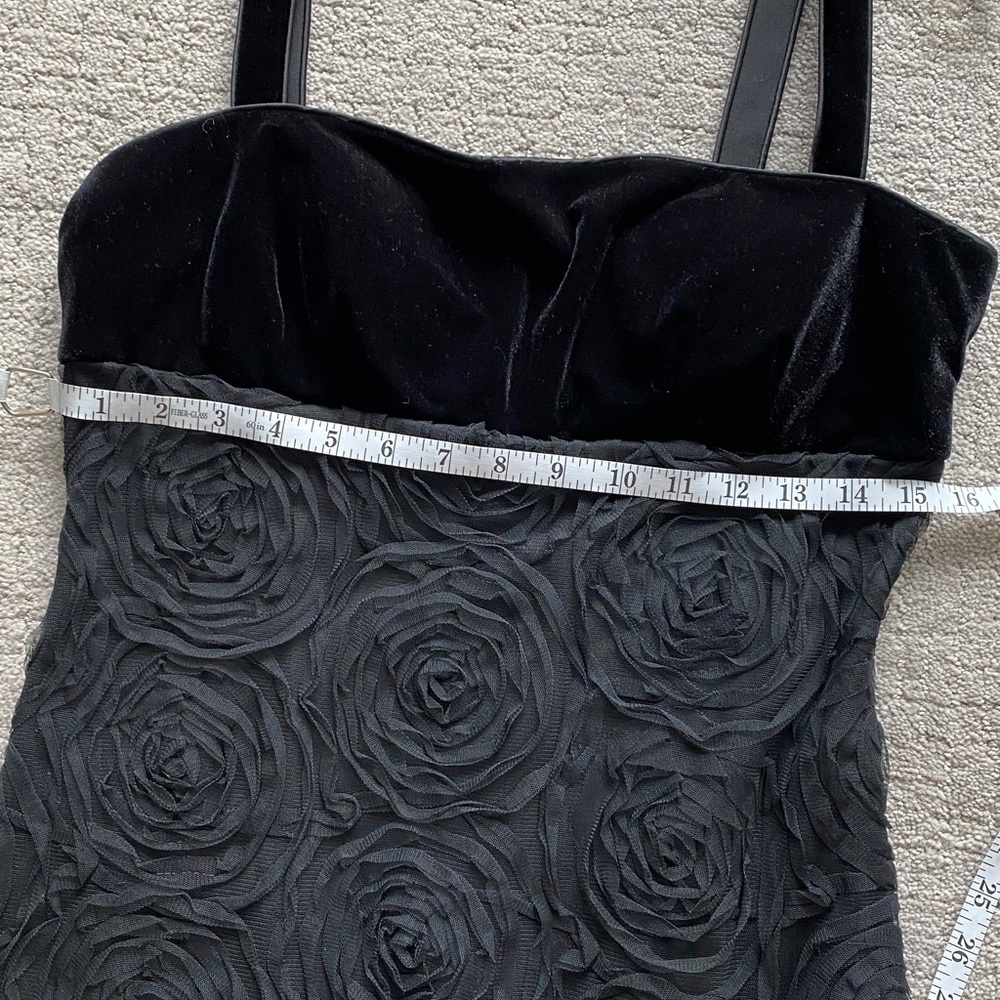 Alex Evenings beautiful velvet bodice cocktail/party dress size 10